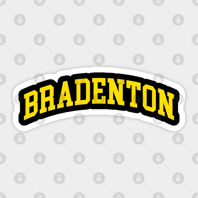 Bradenton Sticker by monkeyflip